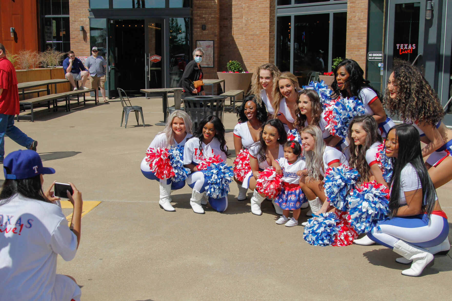 Photos: Texas Rangers play in front of fans at Globe Life Field for the first time